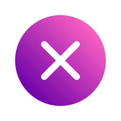 failed gradient icon