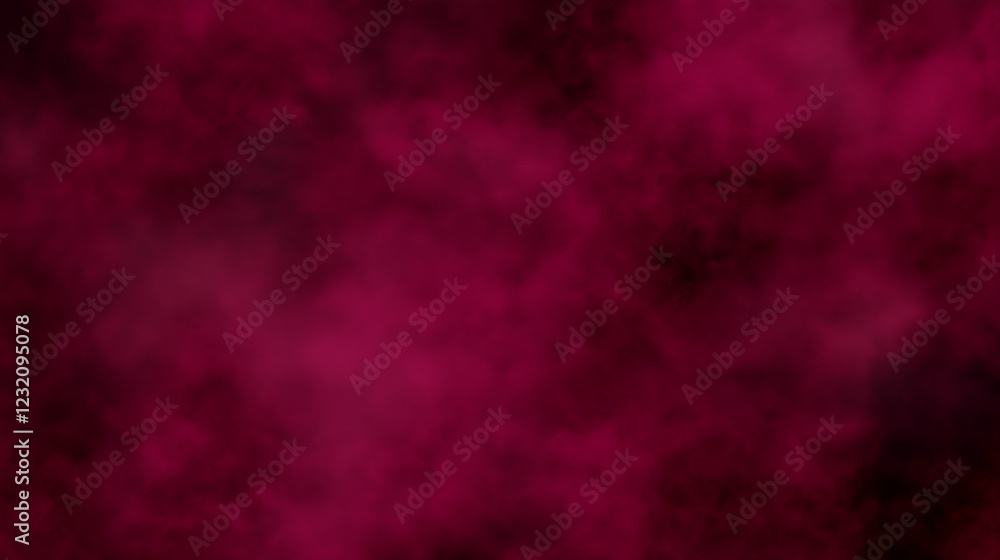 Poster dark maroon abstract background with deep organic textures blending smoke and paint effects. moody a