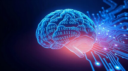 Human intelligence meets technology a digital illustrative fusion