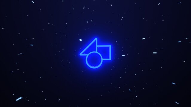 Cinematic Particle Zoom Logo Reveal