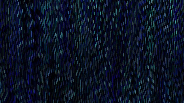 Moving Particle Blocks Animated Background