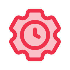 efficiency outline fill icon