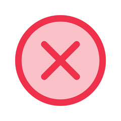 Obraz premium failed outline fill icon