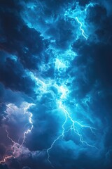 Obraz premium Electric Storm Sky