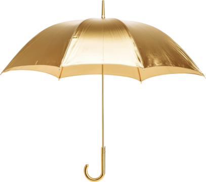 golden umbrella 