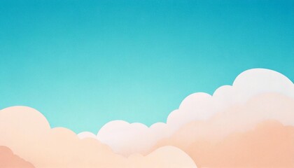 Fototapeta premium cloudy and sky at winter in the illustration background