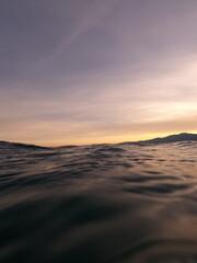 Fototapeta premium Sunset at the sea