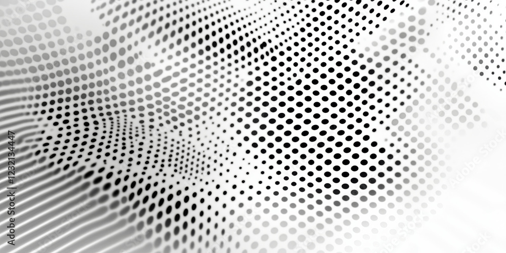 Aufkleber silver and white geometric universal background for business presentation. minimalist triangular sea