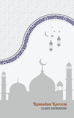  Ramadan Kareem, Islamic background with Arabian pattern style and luxury concept, perfect for your business, banner, and posters