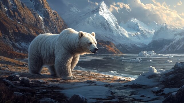 Bears are the majestic titans of the wilderness, embodying both raw power and quiet grace in their formidable presence. verity of picture about many type of bear in different places