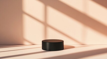 Elegant black aluminum with soft gradient shadows perfect for a sleek and modern industrial background