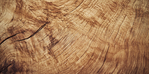 Fototapeta premium Classic oak wood texture with light to medium brown tones and visible grain patterns. The texture offers a timeless, versatile look for various design applications.