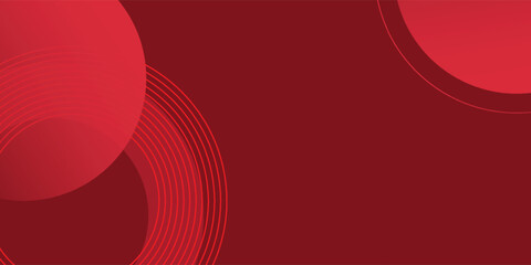Obraz premium Abstract red background. Modern and creative trend design in vector illustration.
