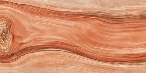 Fototapeta premium Rough cedar wood texture with deep reddish-brown and gray tones. The visible grain patterns and knots give this wood texture a rich, rustic appeal, perfect for cabin designs.