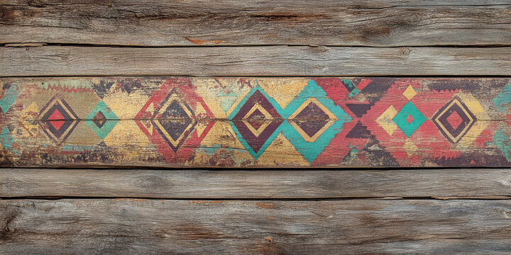 Reclaimed barnwood texture background with weathered, multicolored planks. The rustic and aged design adds character and warmth to any visual concept.