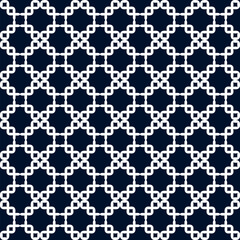 ethnic Sashiko Japanese stitch abstract artwork seamless geometric pattern printed background fabric wallpaper hand drawn line

