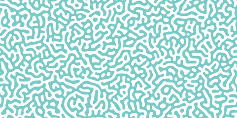 Abstract multicolor pattern styles of reaction biology diffusion turing on white background. Colorful wave abstract background seamless pattern. Waves, Swirls, lines, Spin Patterns. Monochrome, Turing