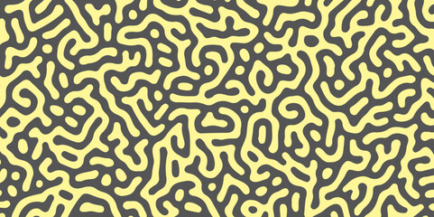 Abstract multicolor pattern styles of reaction biology diffusion turing on white background. Colorful wave abstract background seamless pattern. Waves, Swirls, lines, Spin Patterns. Monochrome, Turing