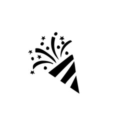 Confetti and Party Popper Icon