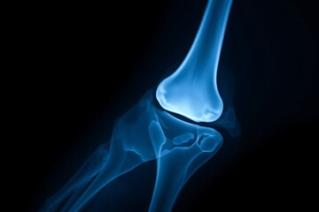 Human Knee Xray Image Medical Anatomy Scan