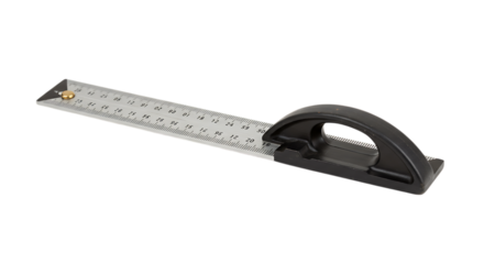 Precision Metal Ruler and Protractor Combo Tool for Crafts