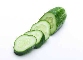 slices of cucumber