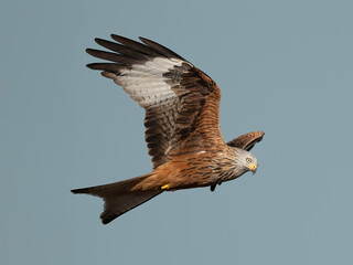 Flying Red Kite