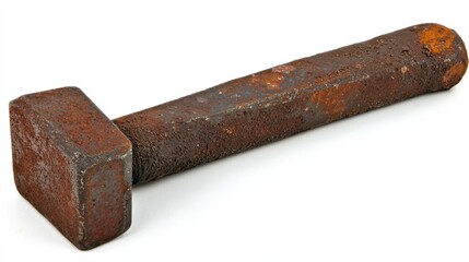 Heavy hammer tool workshop industrial equipment grungy environment close-up view strength and durability concept