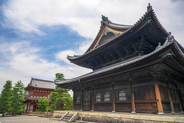 京都 妙心寺 仏堂と三門
