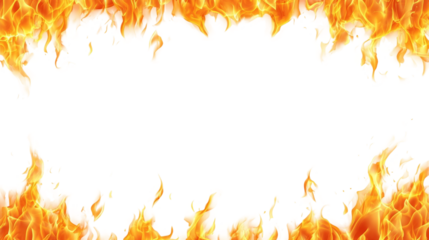 Intense flames erupting abstract background graphic design fiery environment close-up view visual impact on transparency png background