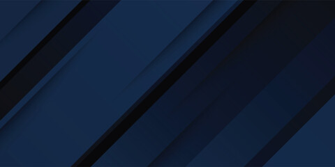 Fototapeta premium Abstract polygonal pattern luxury dark blue background modern abstract arts