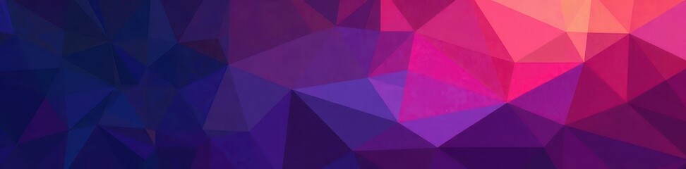 Fototapeta premium Sharp angles, deep hues, multifaceted polygons, wallpaper, triangle, backdrop