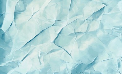 Obraz premium crumpled paper background, blue color watercolor