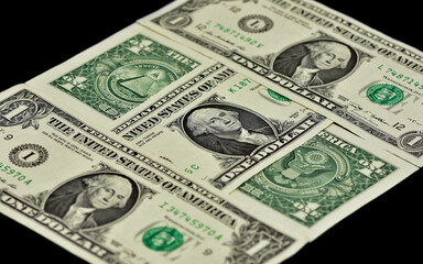 Images of banknotes of various countries. american dollar photos.