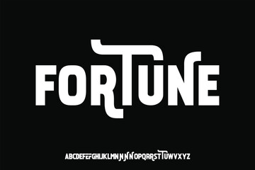 Display alphabet font vector design suitable for headline, poster, logo, magazine and many more