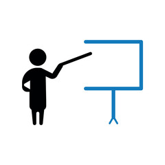 Business lecture design.