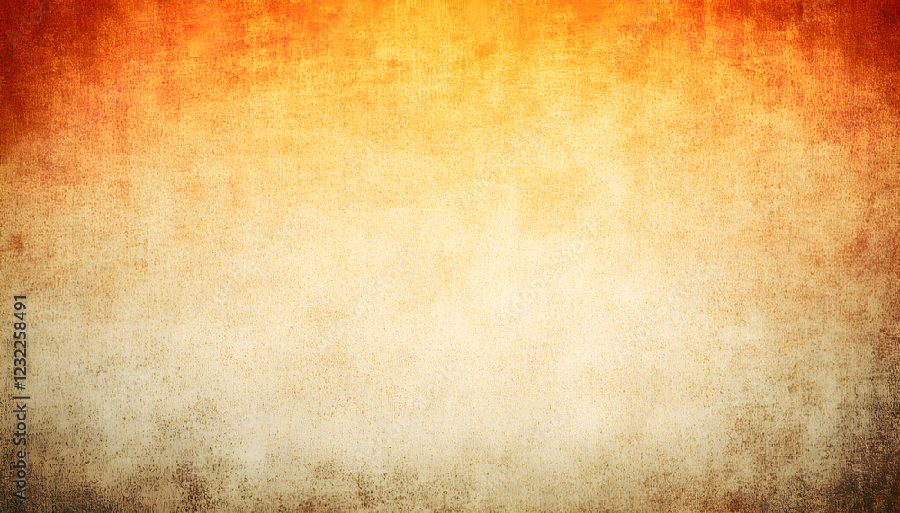 Poster a textured background image featuring a gradient of warm orange and beige tones, perfect for adding 