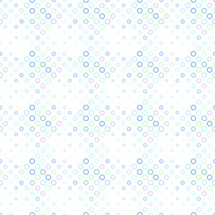 Colorful circle pattern background - abstract geometrical vector graphic
