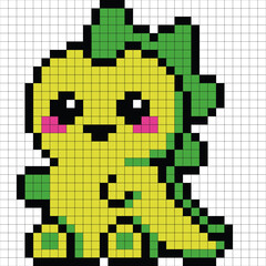 Pixel Art Patterns A Blend of Simplicity and Creativity cross stitch pattern