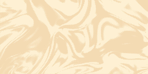 Abstract dots halftone brown color pattern gradient texture background.