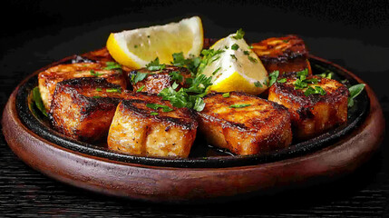  saganaki plate