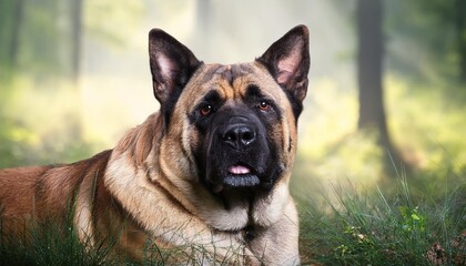 Fototapeta premium german shepherd dog