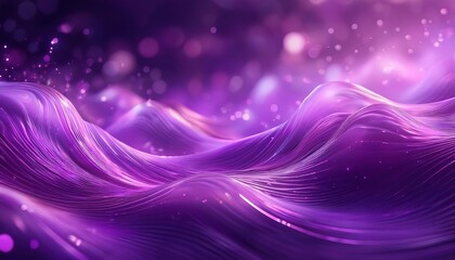 Obraz premium Abstract waves of purple and pink light create an artistic backdrop