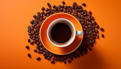 cup of coffee beans