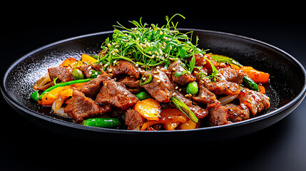 Fototapeta premium teppanyaki plate