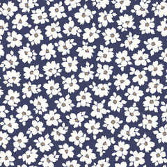 Abstract floral pattern perfect for textile design,