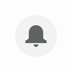 bell sound icon sign vector