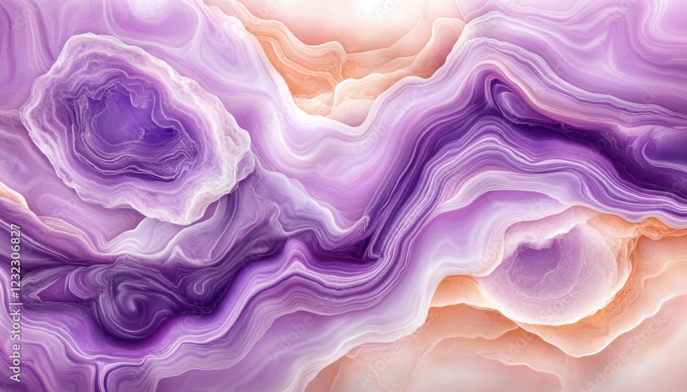 Aufkleber explore abstract art featuring fluid, swirling patterns, a visual metaphor for motivational collabor
