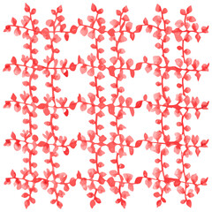 Creeper Floral Background Vector Illustration