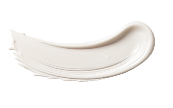 cosmetic cream smears. creamy drop, skincare cream 